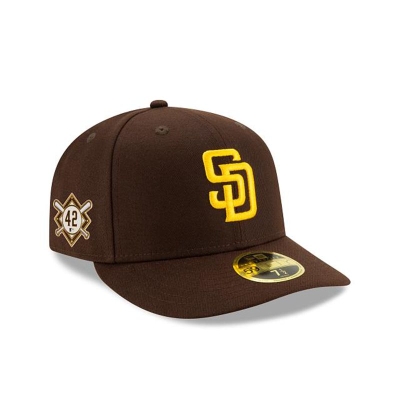 Sapca New Era San Diego Padres MLB Jackie Robinson Day Low Profile 59FIFTY Fitted - Maro